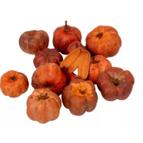 Mini dísztök – narancssárga 1-2 cm 20 db