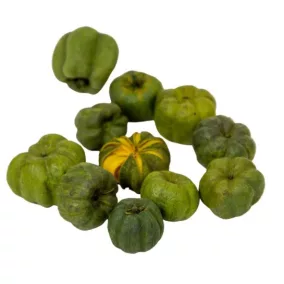 Mini dísztök – zöld 1-2 cm 20 db