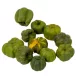 Mini dísztök – zöld 1-2 cm 20 db