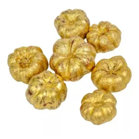 Mini dísztök – arany 1-2 cm 20 db