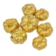 Mini dísztök – arany 1-2 cm 20 db