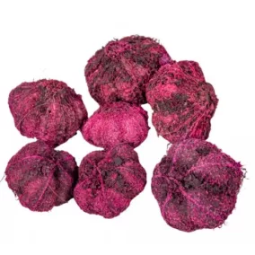 Mini dísztök – pink 1-2 cm 20 db