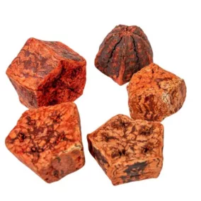   "Mehagony" szárított szelet – piros (2–3,5 cm, 5 db/csomag)