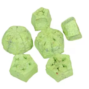   "Mehagony" szárított szelet – világoszöld (2–3,5 cm, 5 db/csomag)