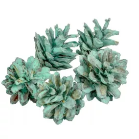   Szárított rózsatoboz – akvamarin (4–5 cm, 3 db/csomag)