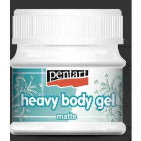   Gélpaszta sűrű matt 50 ml opálos  -opálos, stabil 3D textúrákhoz és matt dekoratív effektekhez