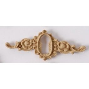   Hőre lágyuló fa Kulcslyuk  1 cm  - hővel formázható díszítőelem