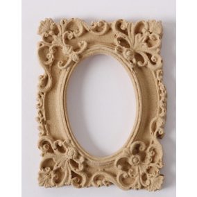 Hőre lágyuló fa Képkeret téglalap 3 x 5 cm