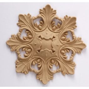   Hőre lágyuló fa Rosetta 9 x 6 cm - melegítéssel formázható