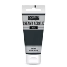 Krémes akrilfesték matt 60 ml fekete