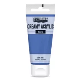 Krémes akrilfesték matt 60 ml világoskék