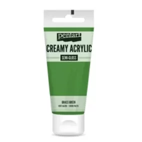   Krémes akrilfesték selyemfényű 60 ml fűzöld - gazdag textúrákhoz