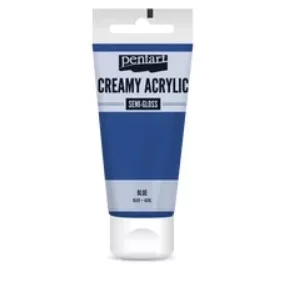 Krémes akrilfesték selyemfényű 60 ml közép kék