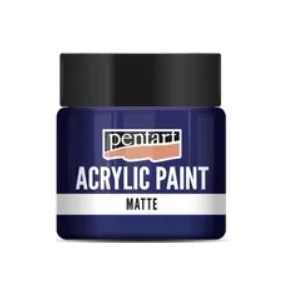Matt akrilfesték 50 ml sötétkék