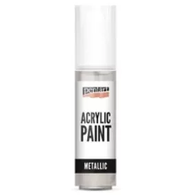 Metál akrilfesték 20 ml ezüst