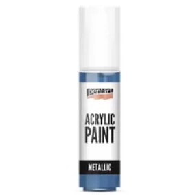 Metál akrilfesték 20 ml kék