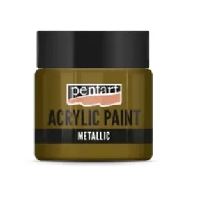 Metál akrilfesték 50 ml sárgaréz