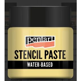 Stencilező paszta metál 50 ml arany