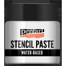 Stencilező paszta metál 50 ml ezüst - 
