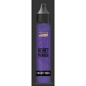 Bársonypor lila min. 3 g