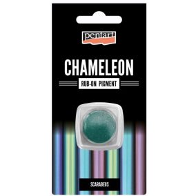   Rub-on pigment kaméleon krómozott hatású 0,5 g skarabeusz - színváltós metálhatású