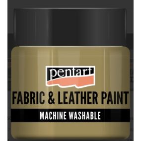 Textil- és bőrfesték 50 ml csillogó arany