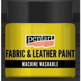 Textil- és bőrfesték 50 ml sárga