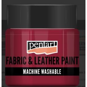 Textil- és bőrfesték 50 ml piros