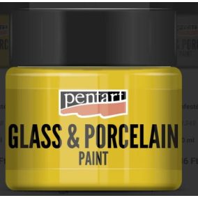 Üveg és porcelánfesték 30 ml arany