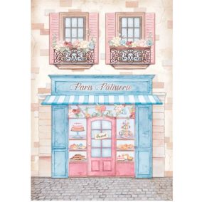 A4 rizspapír - „Paris Pâtisserie”